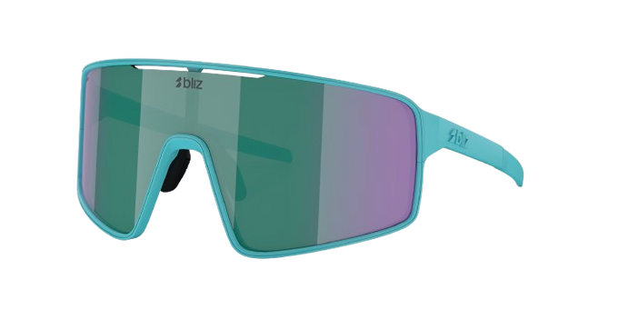 Okulary BLIZ P001 Frame Matte Turquoise with Blue Green Lenses