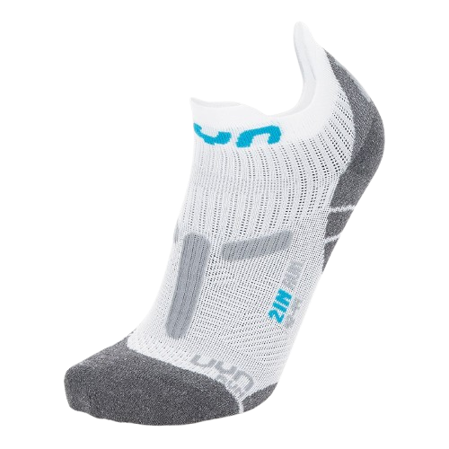 Skarpety trekkingowe UYN Man Run 2in Socks White/Grey