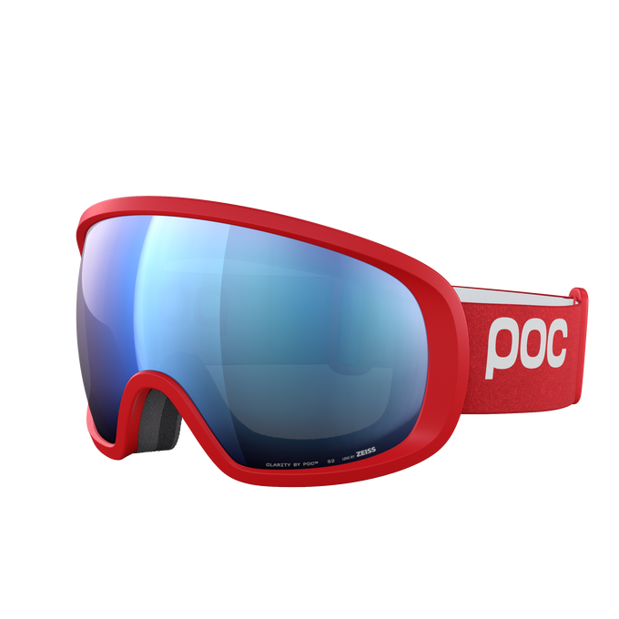 Gogle narciarskie POC Fovea Prismane Red/Partly Sunny Blue - 2025/26