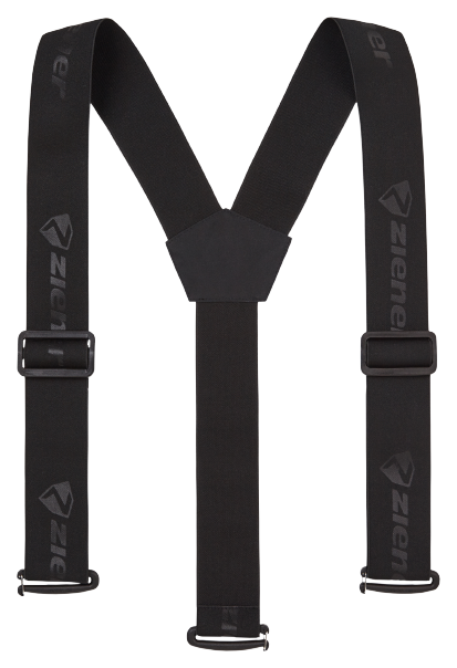 Szelki Ziener Braces Teamwear Black - 2025/26
