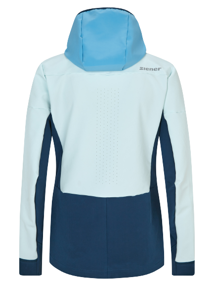 Jacket Ziener Nasinah Lady Ice Morning Blue  - 2023/24