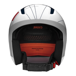 Kask Briko Vulcano 2.0 France Shiny White Tangaroa Blue - 2024/25
