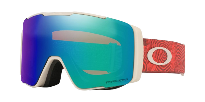 Gogle Oakley Line Miner Pro M Matte Hibiskus/Prizm Snow Argon Iridium + Dodatkowa Szyba Prizm Snow Torch Iridium - 2025/26