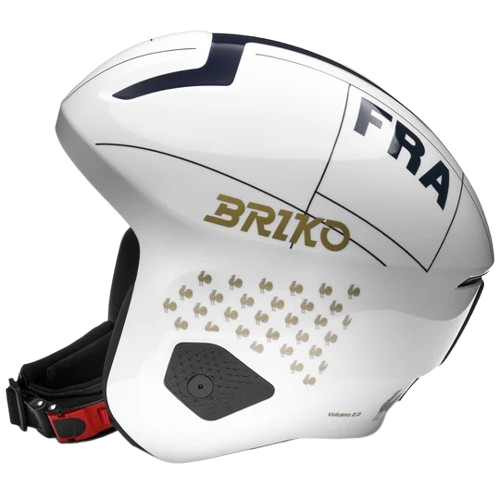 Kask Briko Volcano 2.0 Graphik France Mips Shiny White - 2025/26