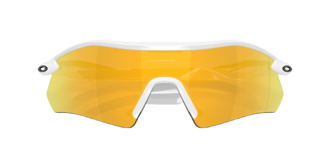 Okulary Oakley Radar Plate Polished White/Gold Frame/Prizm 24K Polarized Lenses