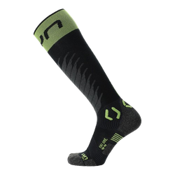 Skarpety narciarskie UYN Man Ski One Merino Socks Black/Lime - 2025/26