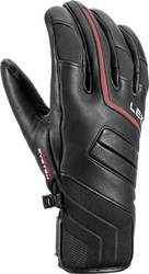 Gloves LEKI Phoenix 3D Black/Red - 2023/24