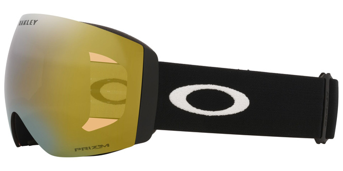 Gogle Oakley Flight Deck Pro L Matte Black/Prizm Sage Gold Iridium + Dodatkowa Szyba Prizm Snow Iced Iridium - 2025/26