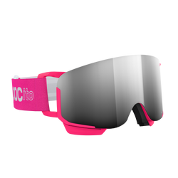 Gogle POC POCito Nexal Fluorescent Pink/Partly Sunny Silver - 2025/26