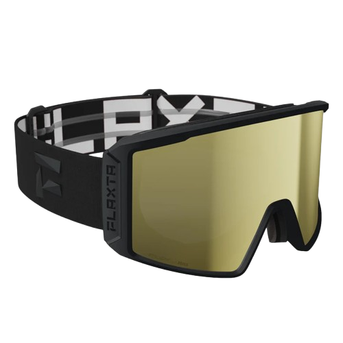 Gogle Flaxta Evoke Black/Gold - 2025/26