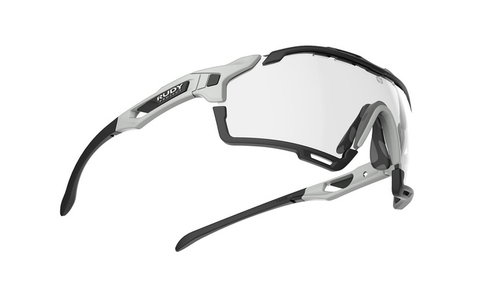 Okulary rowerowe Rudy Project CUTLINE LIGHT GREY MATTE - Impactx™ Photochromic 2 Laser Black