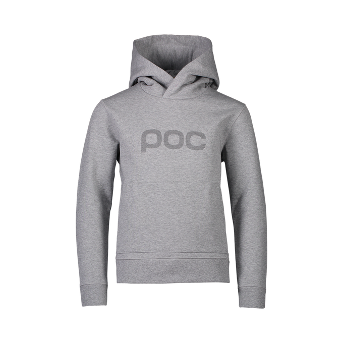 Bluza z kapturem POC Hood Jr Grey Melange - 2023/24