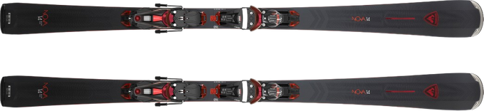 Narty Rossignol Nova 14 Konect + Nx 12 Konect GW B80 Metalic Red - 2025/26