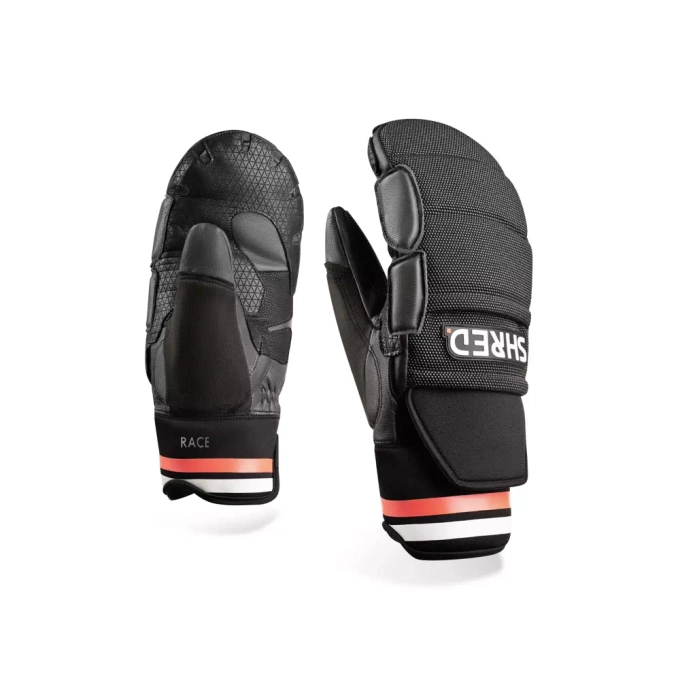 Handschuhe Shred Ski Race Protective Mittens Black/Rust - 2025/26