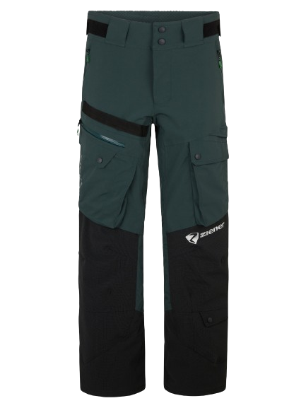 Spodnie Narciarskie Ziener RCE Coach Unisex Pants Dark Jungle - 2024/25