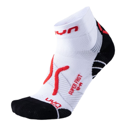 Skarpety do biegania UYN Man Run Super Fast Socks White/Red
