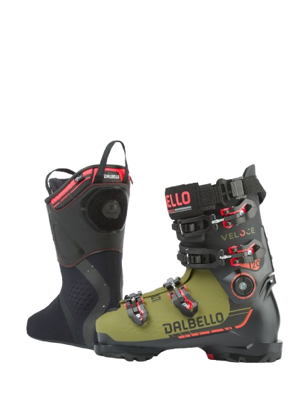 Buty narciarskie Dalbello Veloce 120 MV Black/Olive - 2025/26