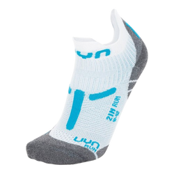 Skarpety trekkingowe UYN Woman Run 2in Socks White/Turquoise