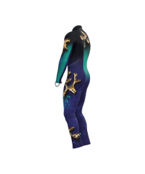 Race Suit Energiapura Junior/Genesis Gold (insulated, light padded) - 2025/26