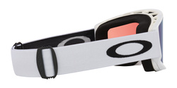 Gogle Oakley Flow Scape M Matte White/Prizm Snow Sapphire Iridium + Dodatkowa Szyba Prizm Snow Iced Iridium - 2025/26
