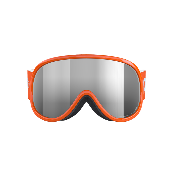Brille POC Pocito Retina Fluorescent Orange/Partly Sunny Silver - 2025/26