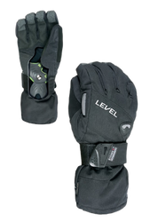 Gloves Level Half Pipe Gore-Tex Black - 2024/25