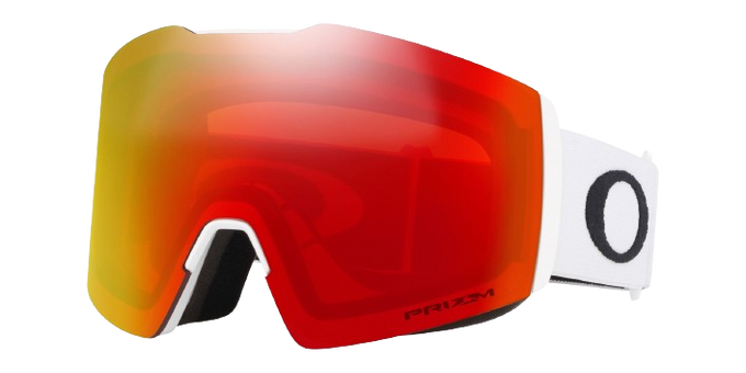 Gogle Oakley Fall Line L Matte White/Prizm Snow Torch Iridium - 2025/26