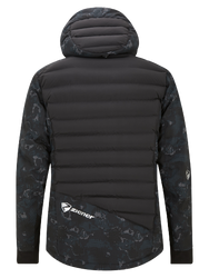 Skijacke Ziener RCE Coach Jacket Unisex Black Foggy Print - 2024/25