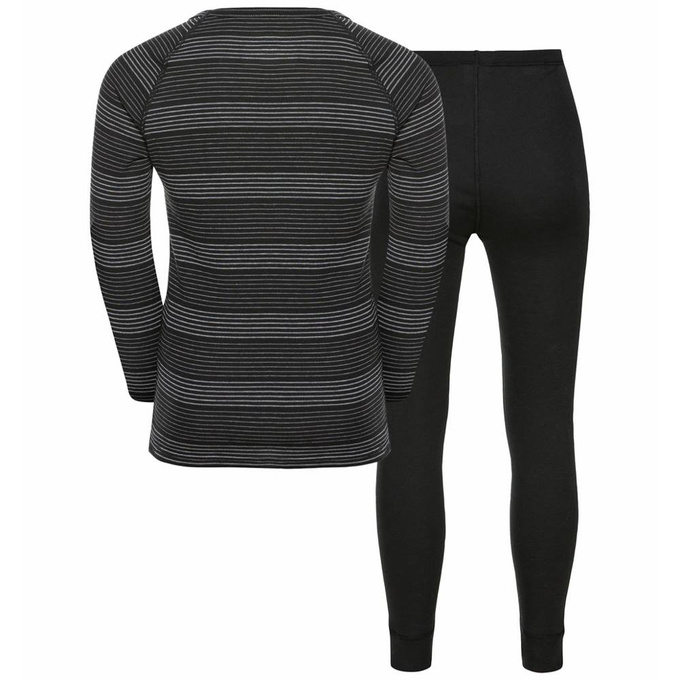 Thermal Underwear Odlo Active Warm Set Long Junior Black - 2025/26