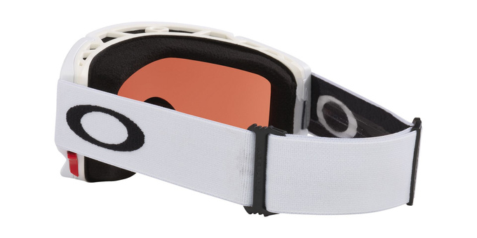 Gogle Oakley Flow Scape M Matte White/Prizm Snow Sapphire Iridium + Dodatkowa Szyba Prizm Snow Iced Iridium - 2025/26