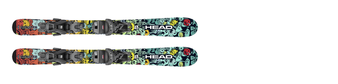 Narty HEAD Monster Easy JRS (67/77/87/97) + JRS 4.5 GW CA - 2025/26