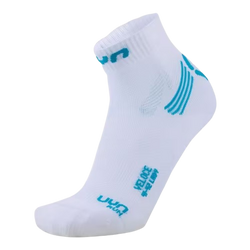 Skarpety do biegania UYN Run Veloce Woman White/Turquoise