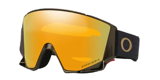 Gogle Oakley Flow Scape M 50th Anniversary/Prizm 24K + Dodatkowa Szyba Prizm Snow Iced Iridium - 2025/26