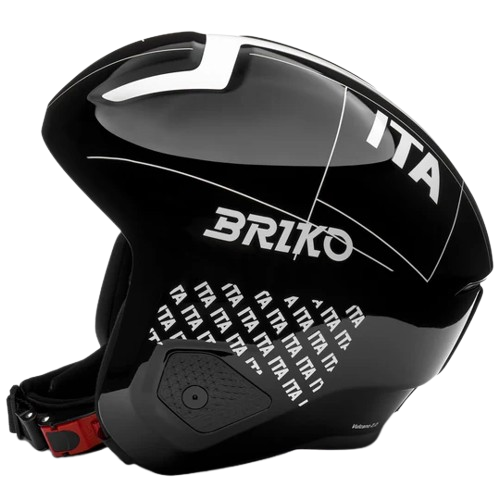Kask Briko Volcano 2.0 Graphik Italia Mips Shiny Black/White - 2025/26