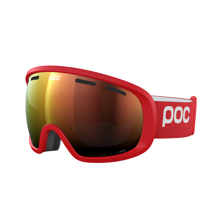 Ski goggles POC Fovea Prismane Red/Partly Sunny Orange - 2025/26