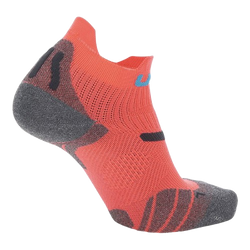 Skarpety trekkingowe UYN Woman Run 2in Socks Coral Fluo/Anthracite