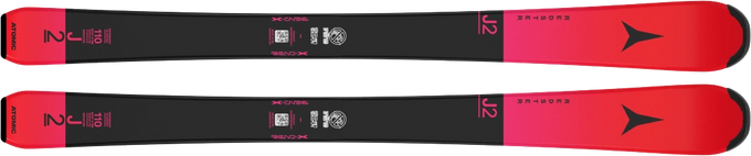 Skis Atomic Redster J2 100-120 Red Tension/Black + Colt 5 GW CA Black/White - 2025/26
