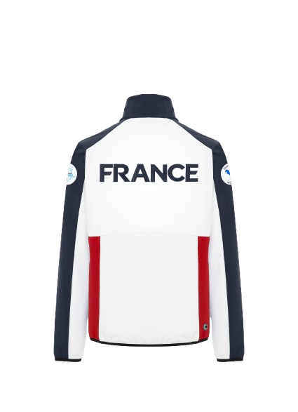 Męski Softshell Colmar Replica Softeshell Jacket White/Navy/Bright Red - 2025/26