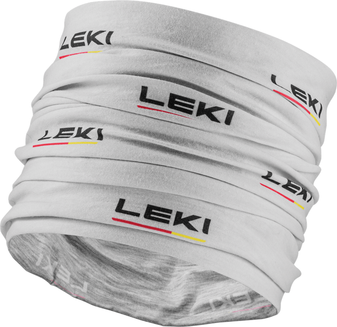LEKI Multiscarf Light Grey/Black 