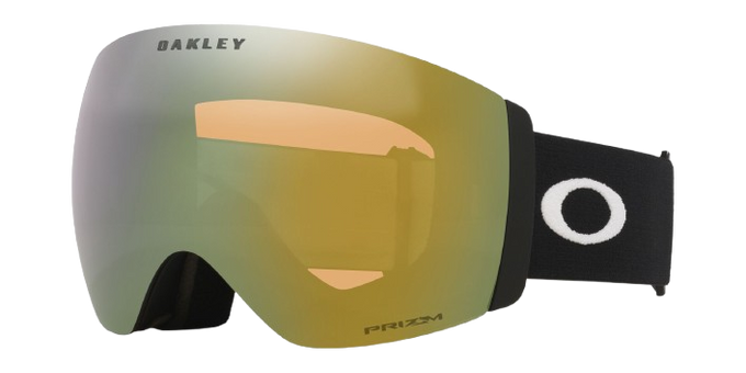 Brille Oakley Flight Deck Pro L Matte Black/Prizm Sage Gold Iridium + Additional lens Prizm Snow Iced Iridium - 2025/26