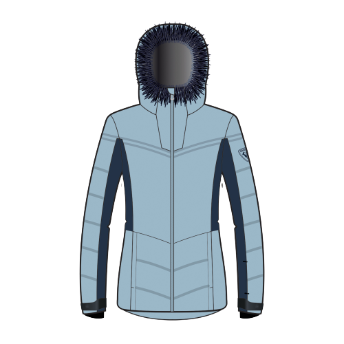 Skijacke Rossignol W Depart JKT Glacier - 2023/24
