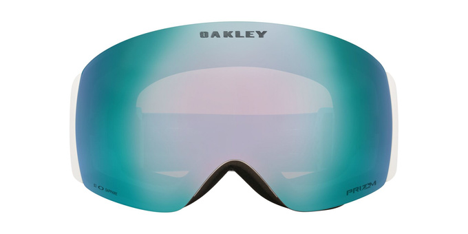 Gogle Oakley Flight Deck Pro M Matte White/Prizm Snow Sapphire Iridium + Dodatkowa Szyba Prizm Snow Iced Iridium - 2025/26