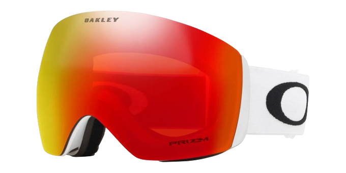 Gogle Oakley Flight Deck L Matte White/Prizm Snow Torch Iridium - 2025/26