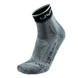 Skarpety trekkingowe UYN Man Trekking One Low Cut Socks Grey/Black