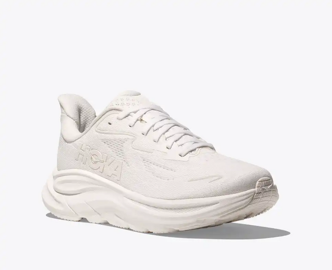 Damen Schuhe Hoka Clifton 10 White/White