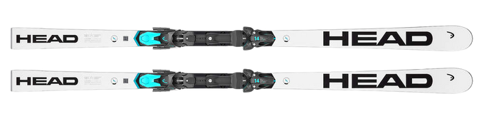 Narty HEAD WCR E-GS Rebel + Race Plate WCR 14 short (komórki) + Freeflex 14 GW - 2024/25