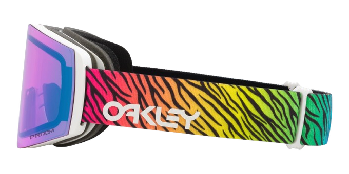 Gogle Oakley Fall Line M Bengal White Prizm Snow Iced Iridium - 2025/26