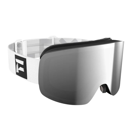 Gogle Flaxta Prime White/Silver - 2025/26
