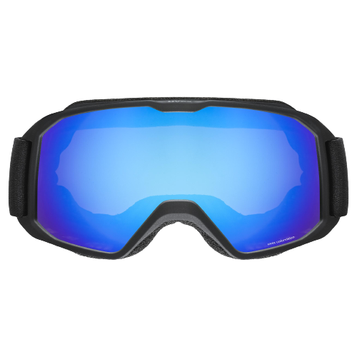 Gogle Uvex Xcitd CV Black Matt SL Blue-Green - 2023/24