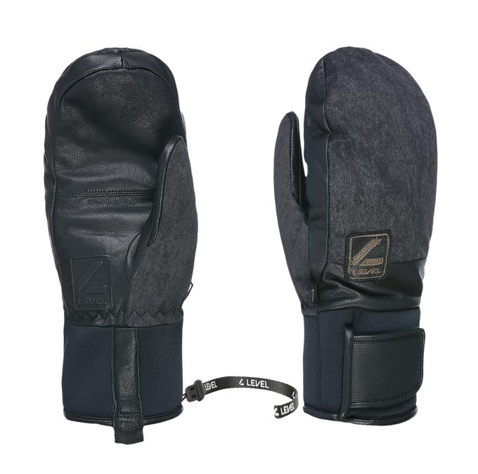 Rękawice Level Rover Mitt Black Grey - 2025/26